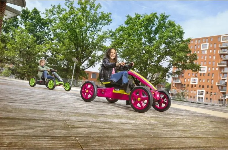 Carting cu pedale Berg Rally Pearl Gokart (Pink)