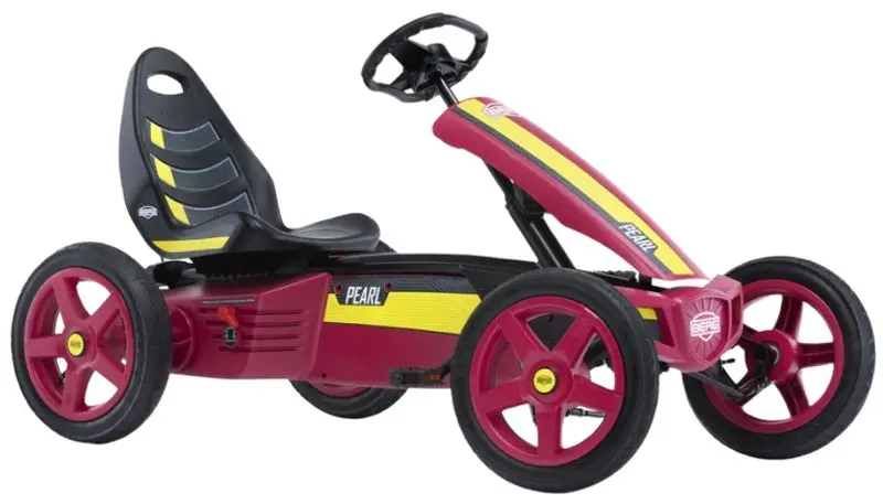 Carting cu pedale Berg Rally Pearl Gokart (Pink)