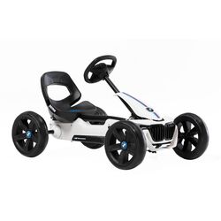 Carting cu pedale Berg Reppy BMW (White/Black)