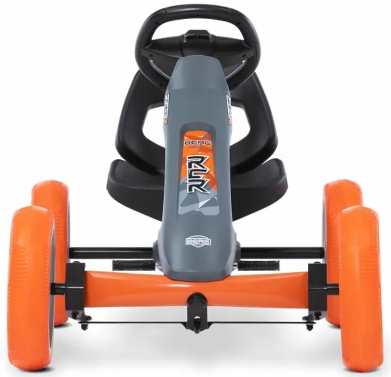 Carting cu pedale Berg Reppy Racer (Grey/Orange)