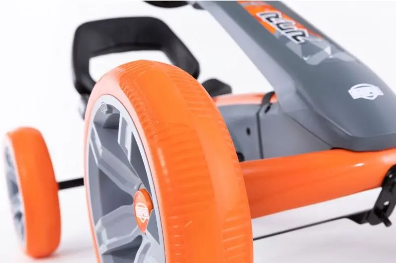 Carting cu pedale Berg Reppy Racer (Grey/Orange)