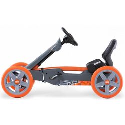 Carting cu pedale Berg Reppy Racer (Grey/Orange) Thumb