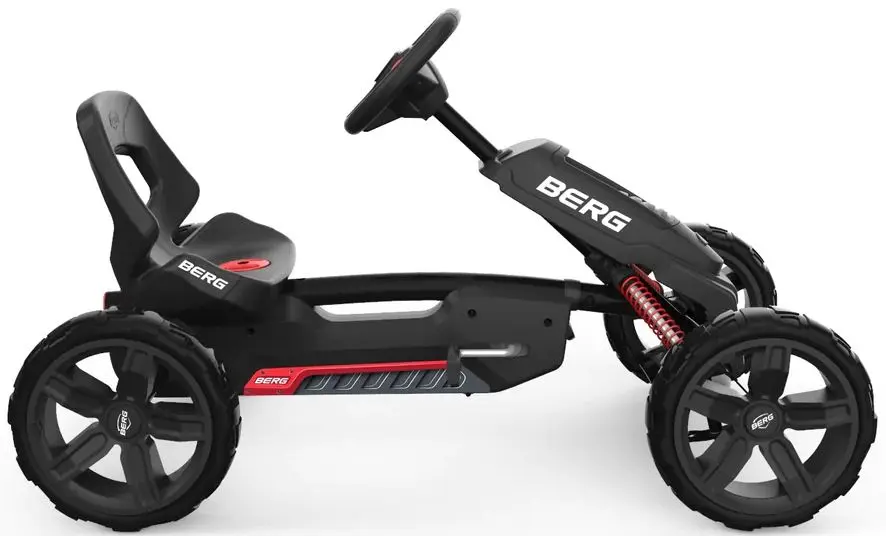 Carting cu pedale Berg Reppy Rebel (Black)