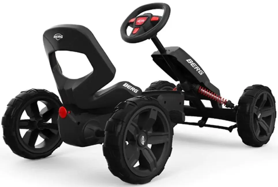 Carting cu pedale Berg Reppy Rebel (Black)