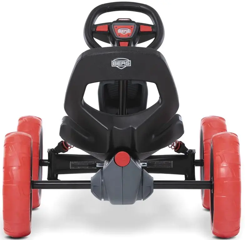 Carting cu pedale Berg Reppy Rebel (Black/Red)