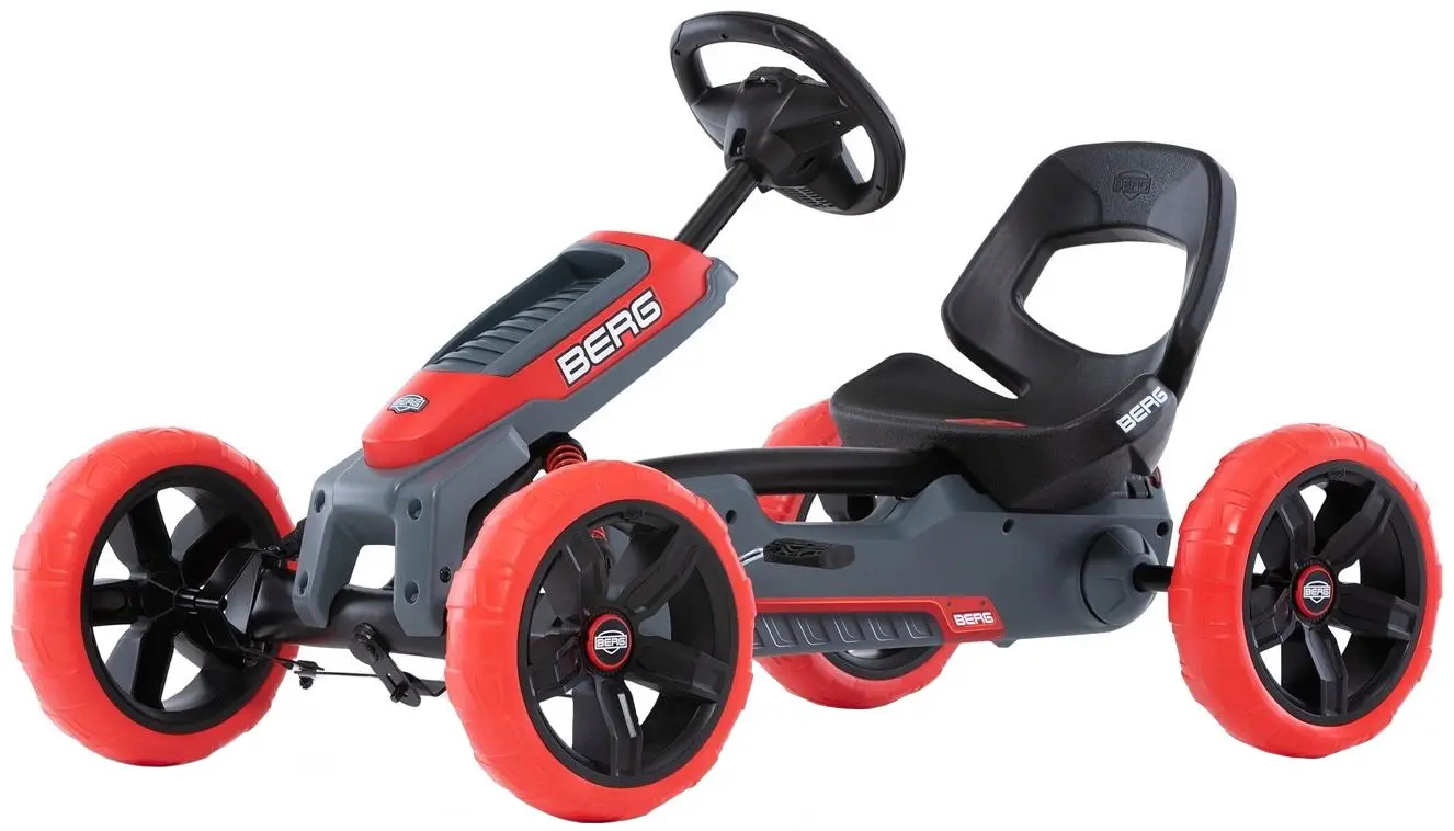 Carting cu pedale Berg Reppy Rebel (Black/Red)