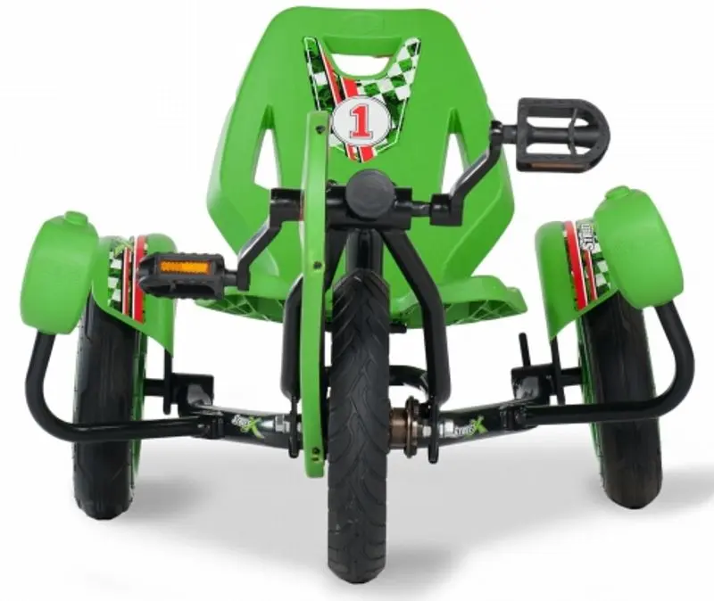 Carting cu pedale Berg Street-X BFR (Green)