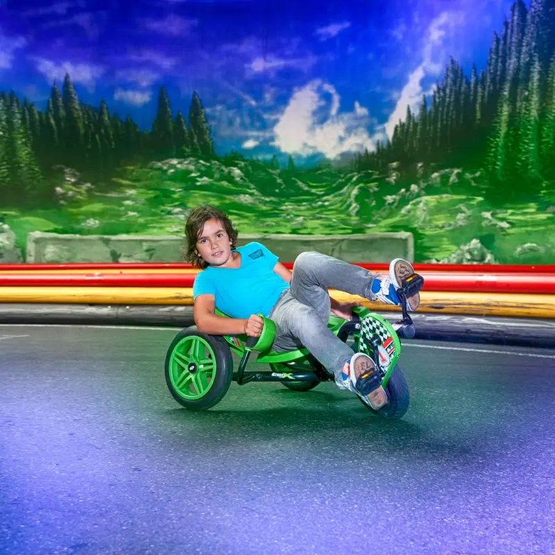 Carting cu pedale Berg Street-X BFR (Green)