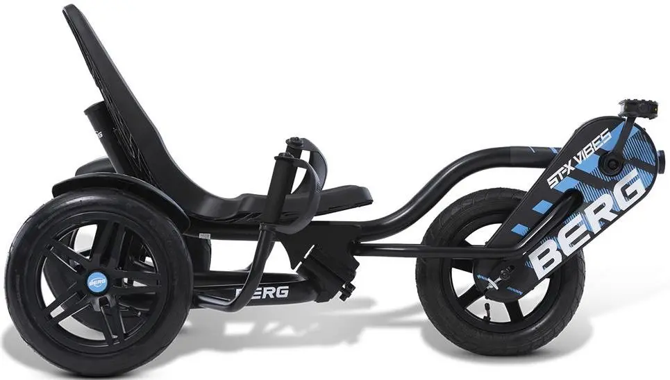 Carting cu pedale Berg Street-X Vibe (Black)