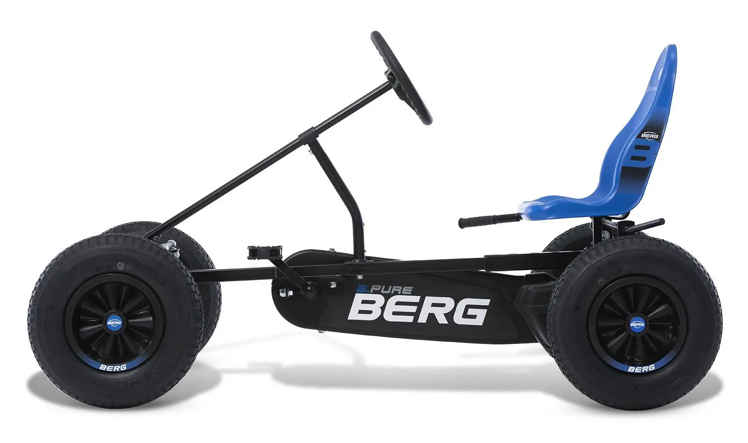 Carting cu pedale Berg XL B.Pure BFR (Black/Blue)