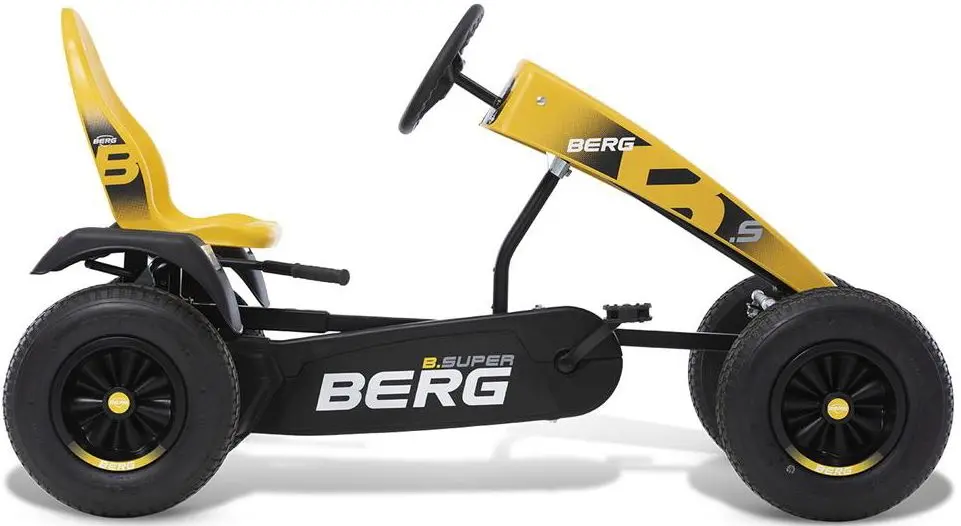 Carting cu pedale Berg XL B.Super BFR (Yellow/Black)