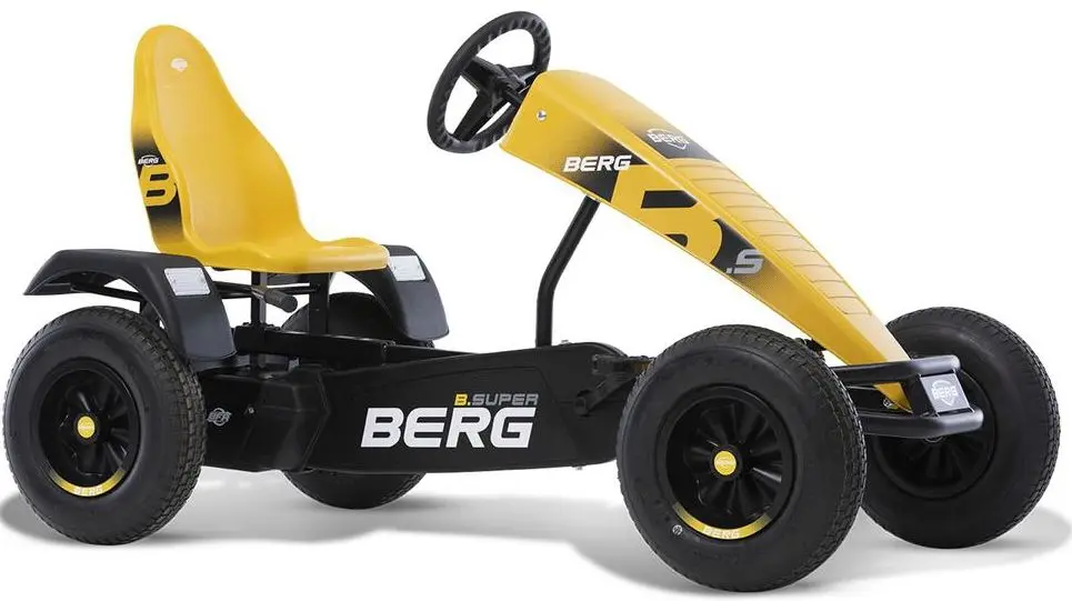 Carting cu pedale Berg XL B.Super BFR (Yellow/Black)
