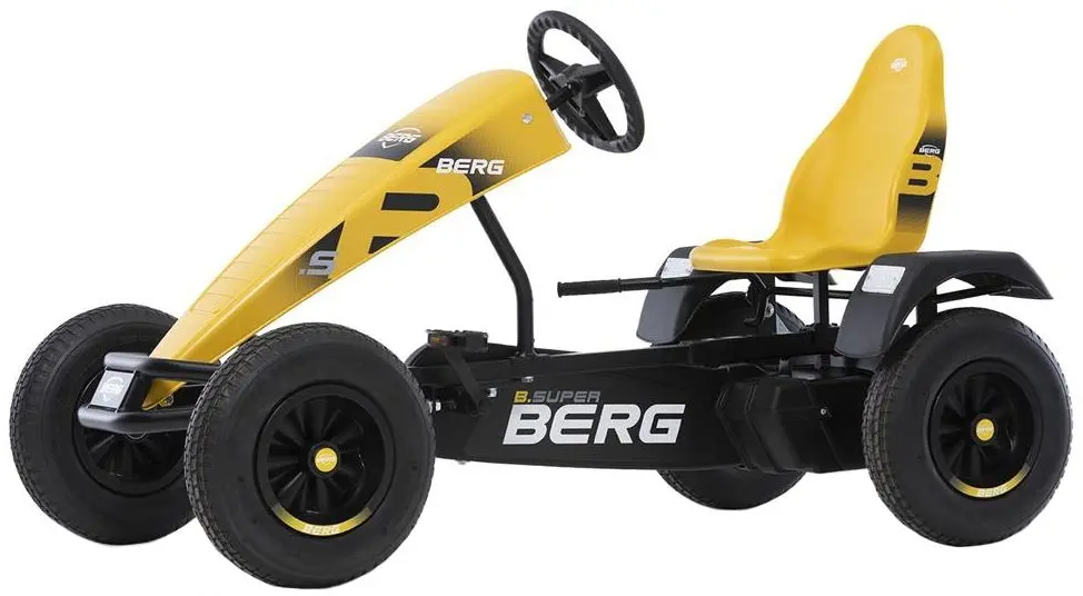 Carting cu pedale Berg XL B.Super BFR (Yellow/Black)