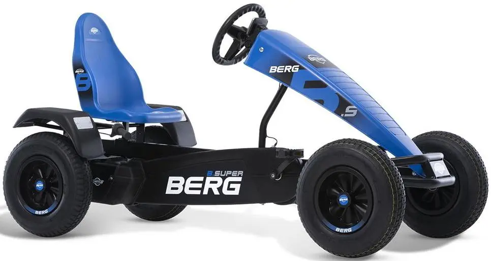 Carting cu pedale Berg XL B.Super Blue BFR (Blue/Black)