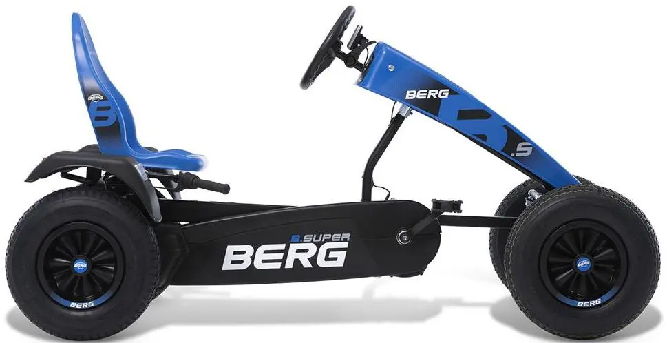 Carting cu pedale Berg XL B.Super Blue BFR (Blue/Black)