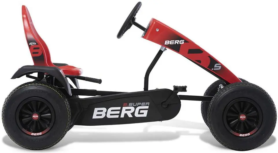 Carting cu pedale Berg XL B.Super Blue BFR (Red/Black)