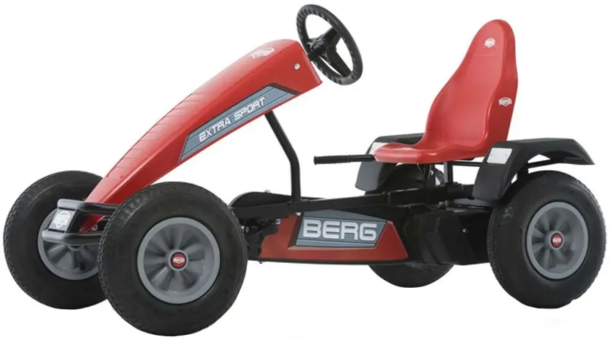 Carting cu pedale Berg XL Extra Sport BFR (Red/Black)