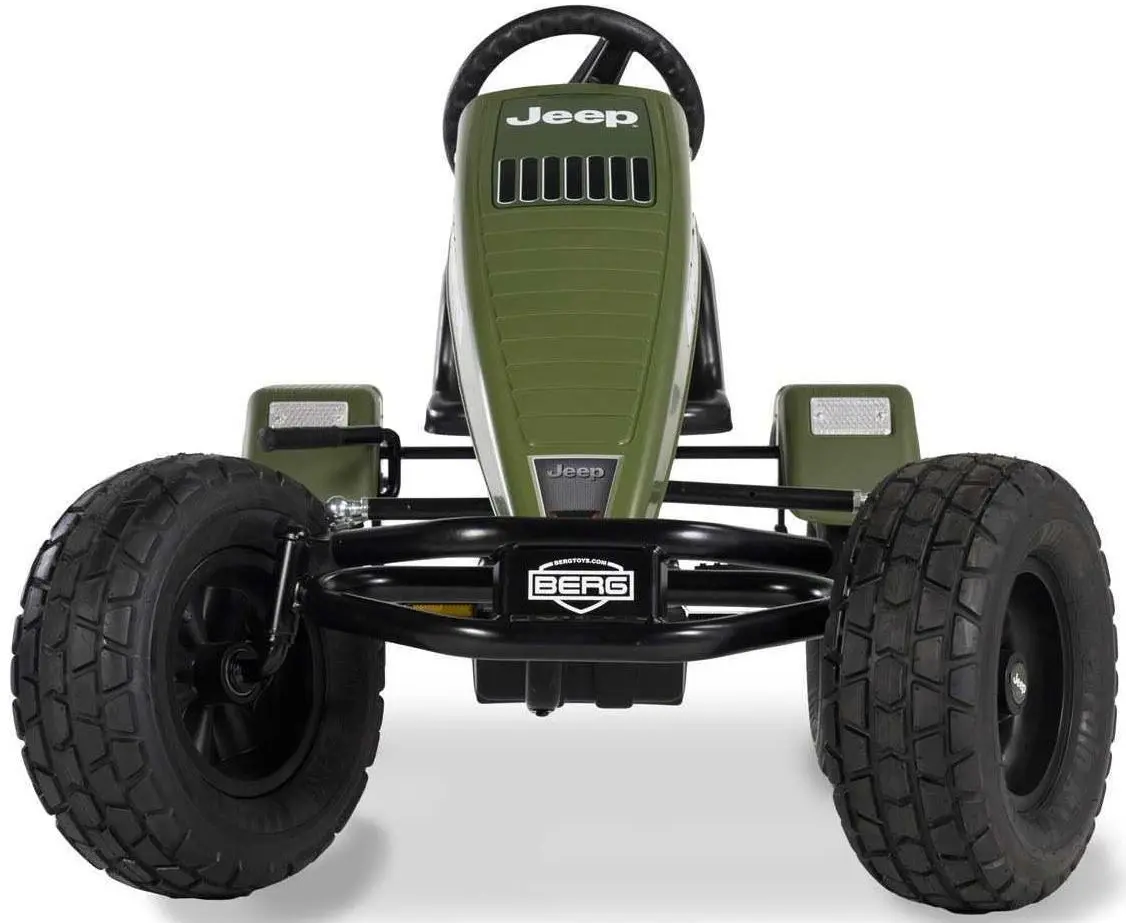 Carting cu pedale Berg XXL Jeep Revolution BFR (Green/Black)