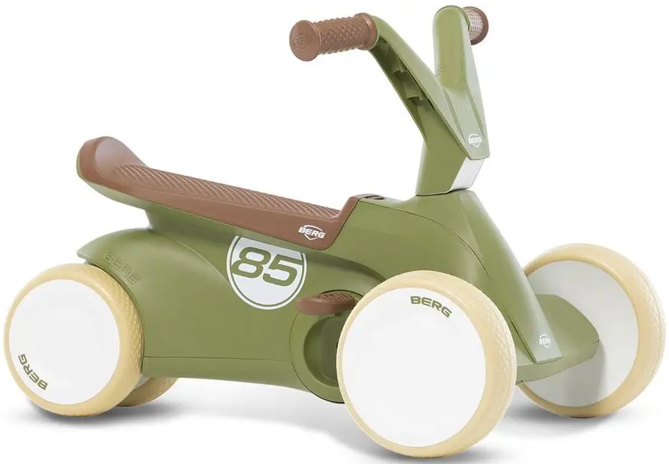 Masina cu pedale 2in1 Berg GO 2 Retro (Green)