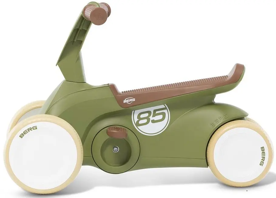 Masina cu pedale 2in1 Berg GO 2 Retro (Green)