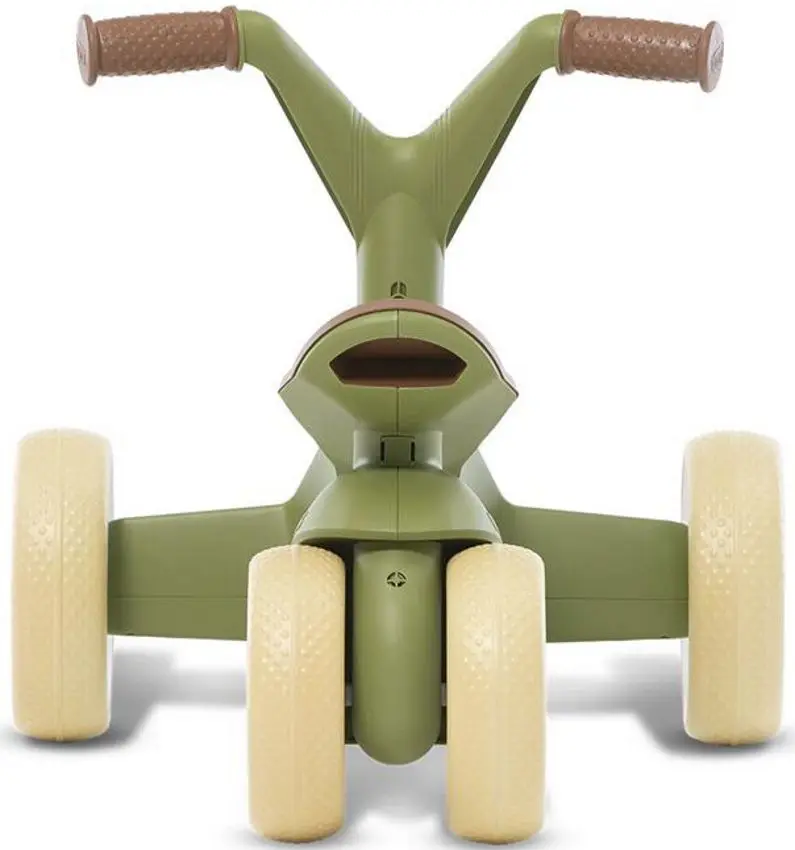 Masina cu pedale 2in1 Berg GO 2 Retro (Green)