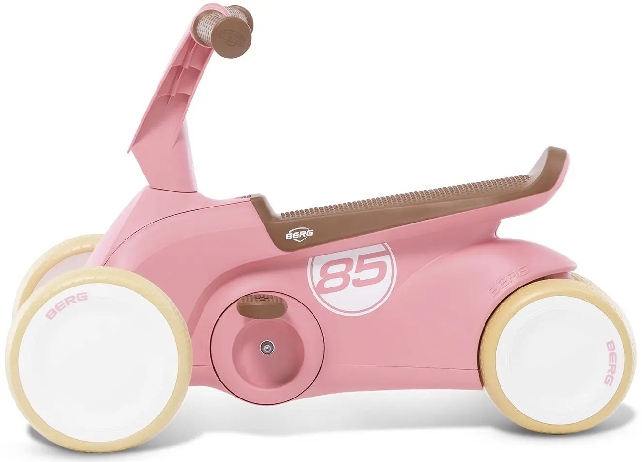 Masina cu pedale 2in1 Berg GO 2 Retro (Pink)