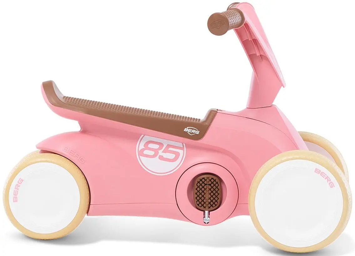 Masina cu pedale 2in1 Berg GO 2 Retro (Pink)