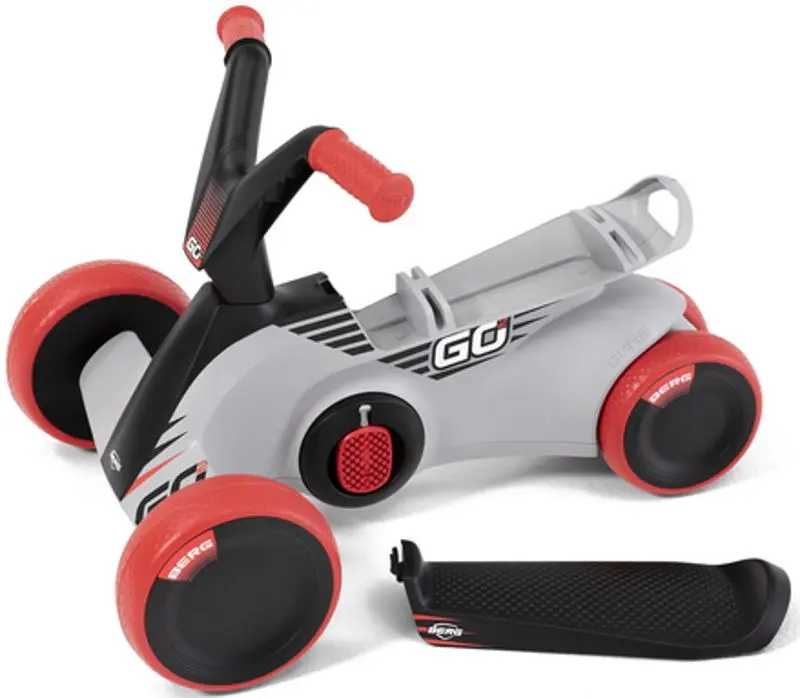 Masina cu pedale 2in1 Berg GO 2 SparX (Red/Gray)
