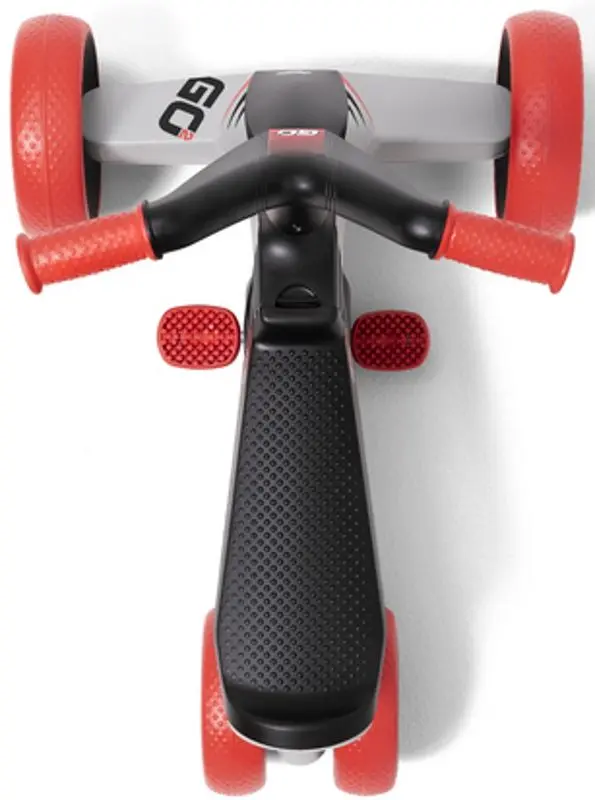 Masina cu pedale 2in1 Berg GO 2 SparX (Red/Gray)