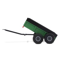 Remorca pentru tractor cu pedale Berg Tandem XL 18.08.04.00 (Green/Black) Thumb