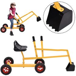 Excavator Costway TY570426 (Yellow/Black) Thumb