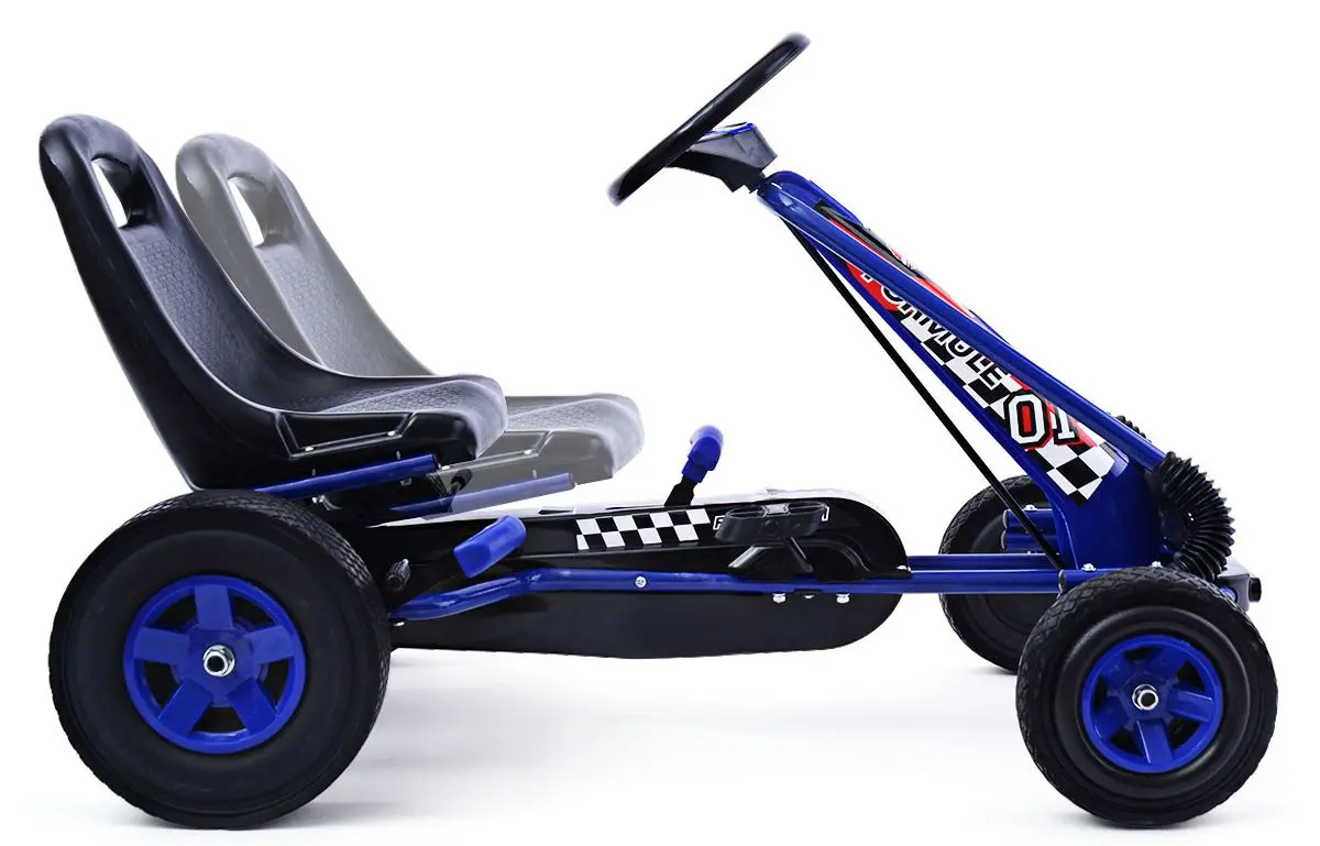 Картинг с педалями Costway TY283250BL (Blue)