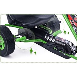 Картинг с педалями Costway TY283250GN (Green/Black) Thumb