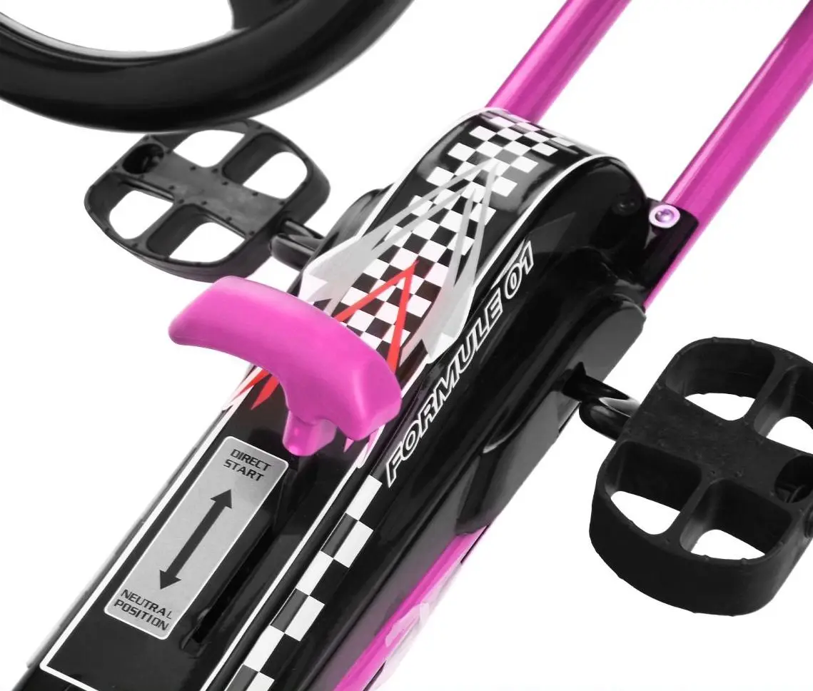 Carting cu pedale Costway TY283250PI (Pink)