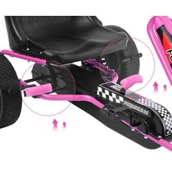 Carting cu pedale Costway TY283250PI (Pink) Thumb