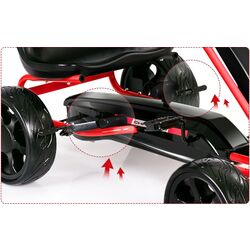 Carting cu pedale Costway TY326024BK (Black) Thumb