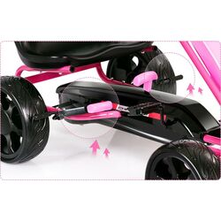 Carting cu pedale Costway TY326024PI (Pink) Thumb