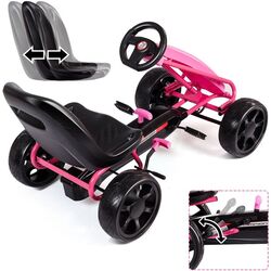 Carting cu pedale Costway TY326024PI (Pink) Thumb