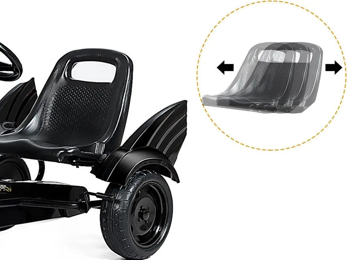 Carting cu pedale Costway TY327039BK (Black)