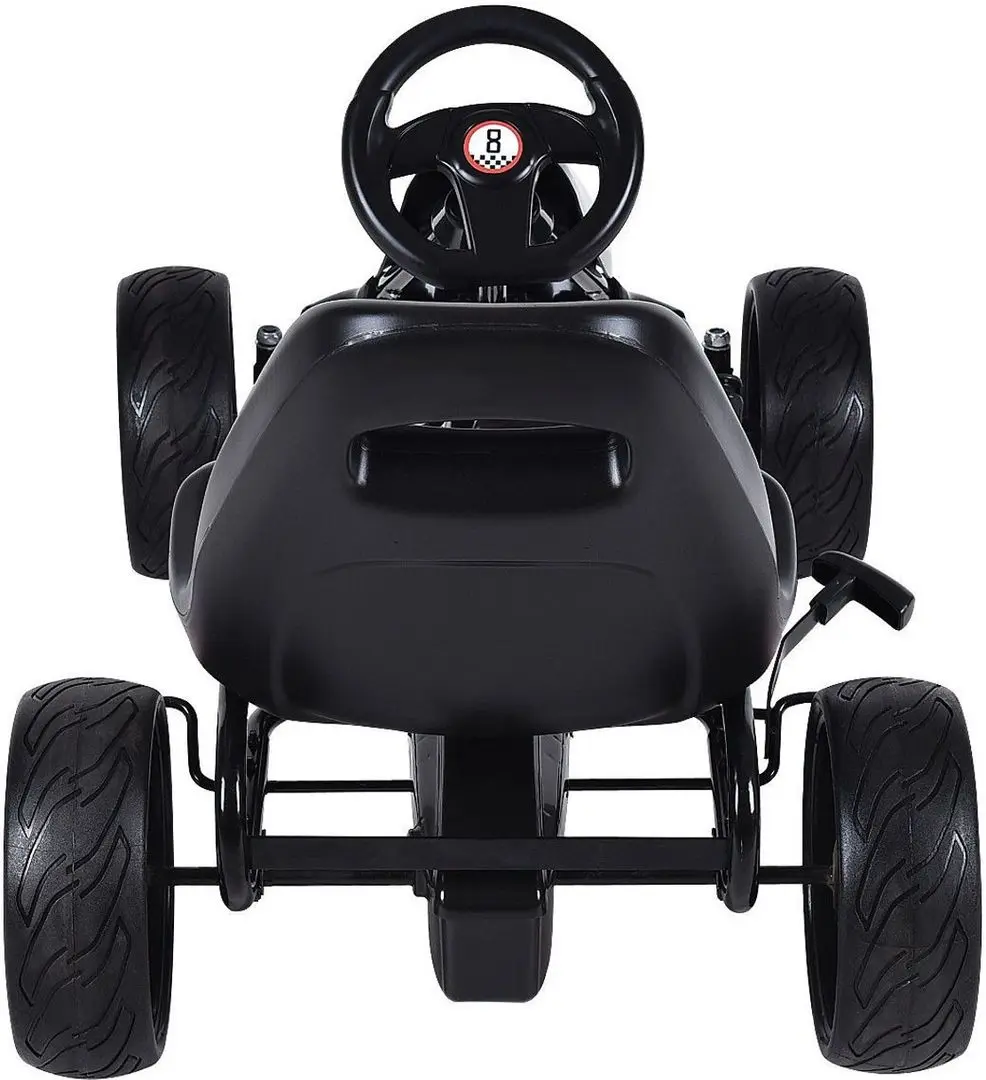 Carting cu pedale Costway TY570630BK (Black)