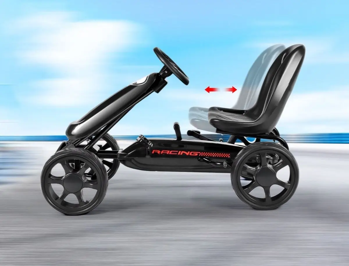 Carting cu pedale Costway TY570630BK (Black)