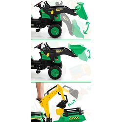 Педальный трактор Costway TQ10169GN (Green) Thumb