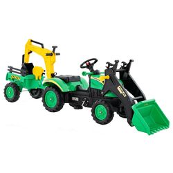 Tractor cu pedale Costway TQ10169GN (Green)