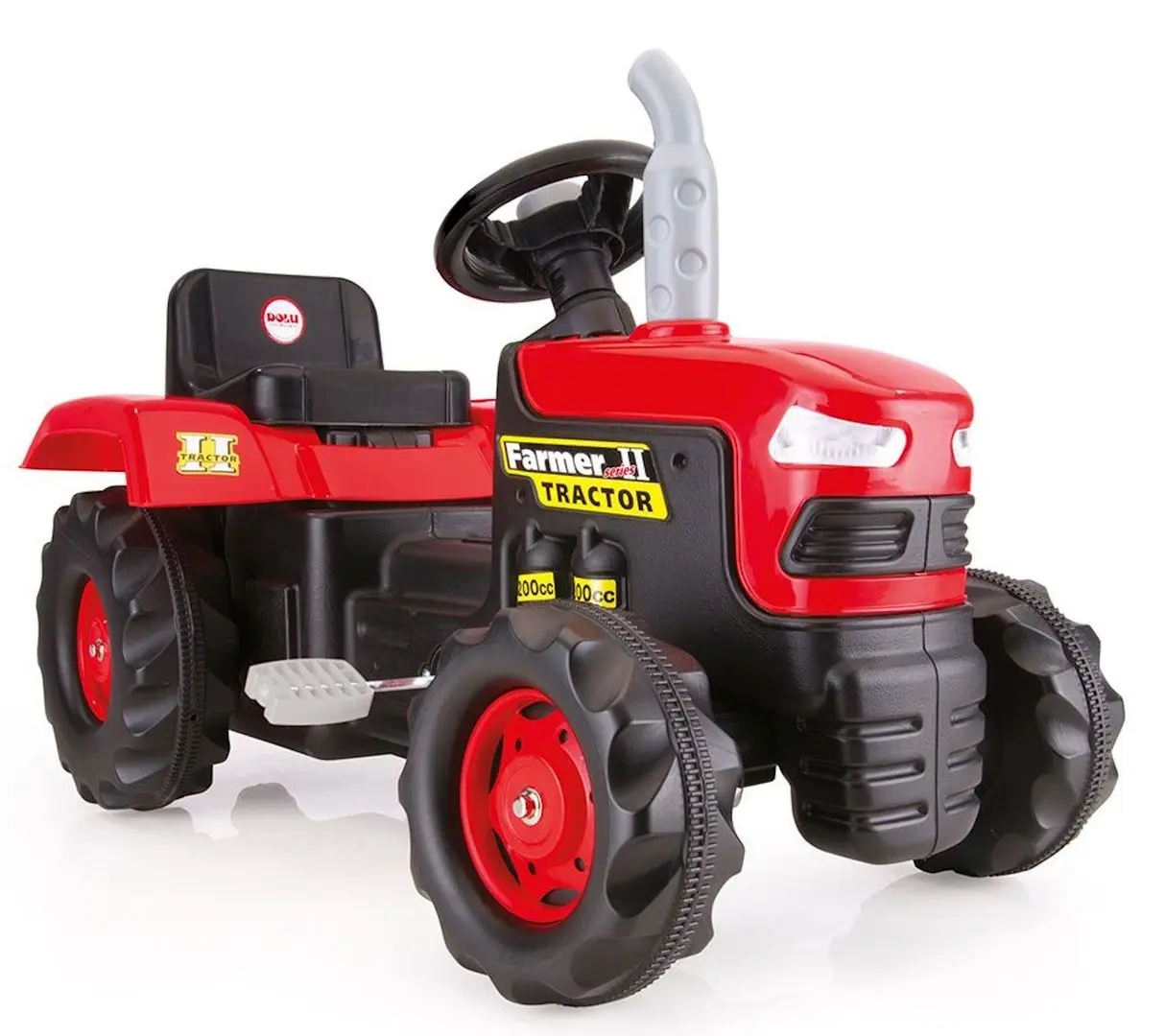 Педальный трактор Dolu 8050 (Red/Black)
