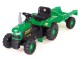 Tractor cu pedale cu remorca Dolu 8053 (Green/Black)