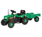 Tractor cu pedale cu remorca Dolu 8053 (Green/Black)