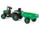 Tractor cu pedale cu remorca Dolu 8053 (Green/Black)