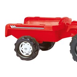 Педальный трактор с прицепом Dolu 8146 (Red/Black) Thumb