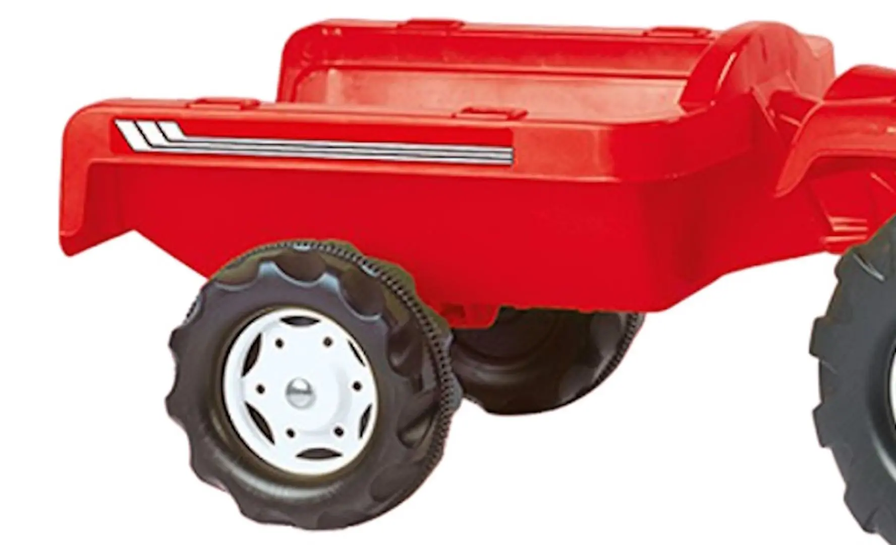 Педальный трактор с прицепом Dolu 8146 (Red/Black)