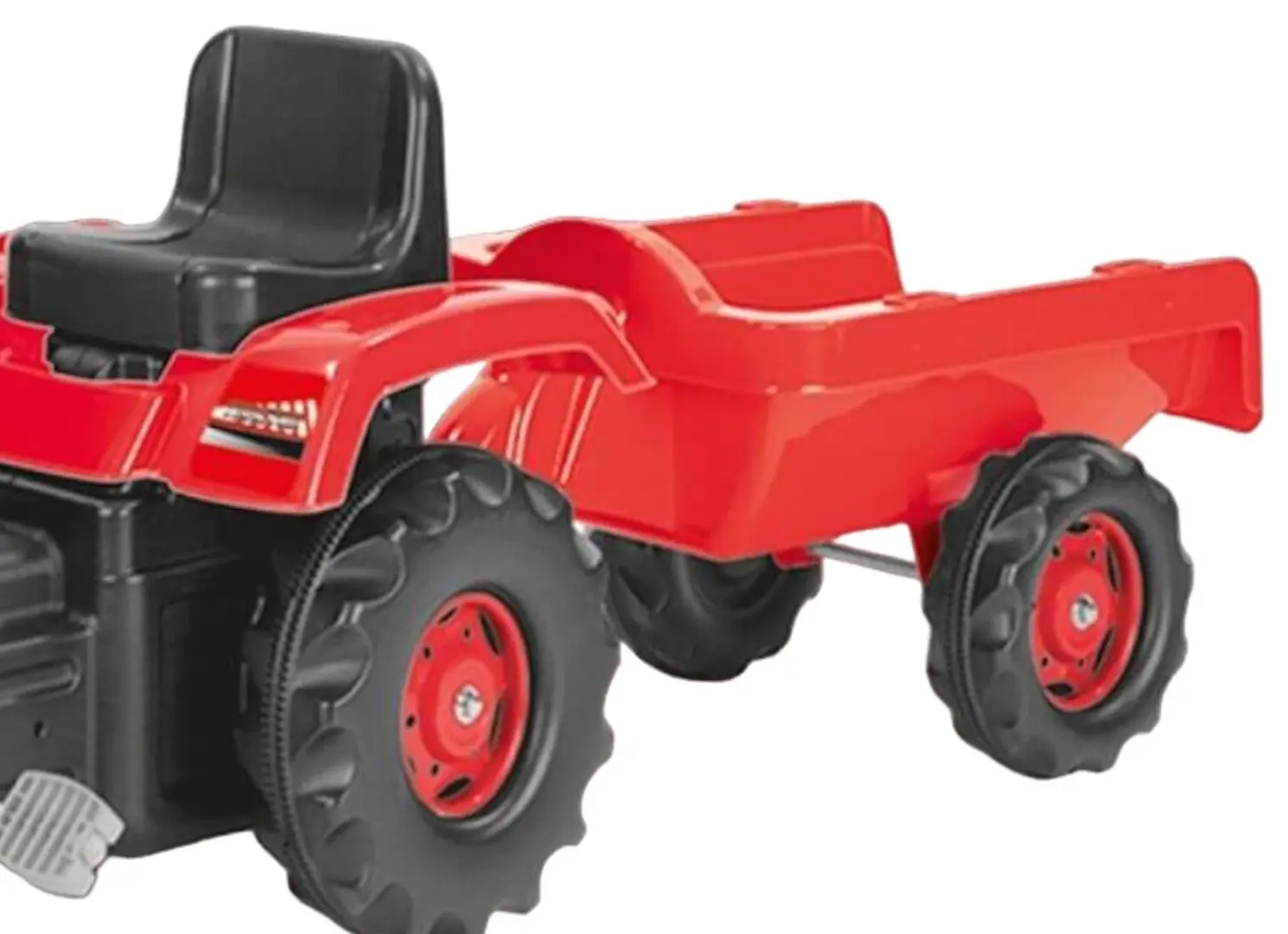 Tractor cu pedale cu remorca Dolu 8153 (Red/Black)